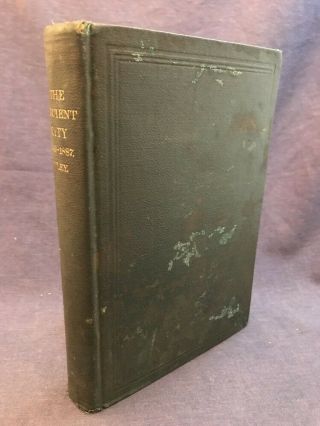 1887 The Ancient City A History Of Annapolis In Maryland 1649 - 1887 Elihu Riley