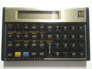 Vintage Hp 12c Calculator