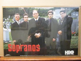 Vintage 2000 The Sopranos Hbo Tv Show Poster 9879