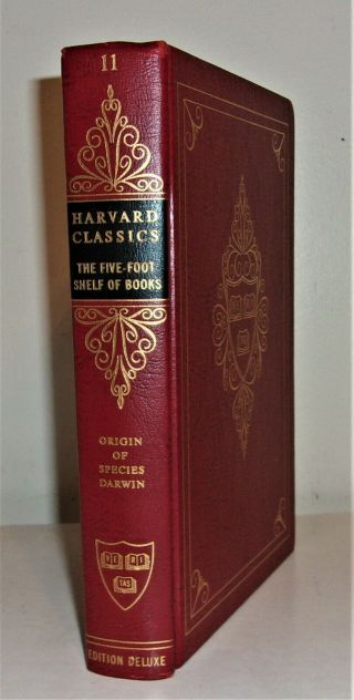 The Origin Of Species,  Charles Darwin,  Harvard Classics,  1965,  Book