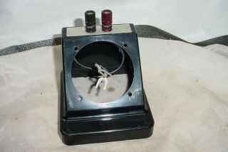Vintage Panel Meter Mounting Case Plastic