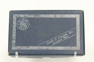Vintage Smith & Wesson Blue Box,  Model 49