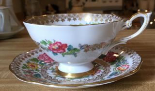 Vintage Royal Standard Fine Bone China Tea Cup & Saucer " Indian Summer "