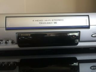 Panasonic 4 Head Omnivision VCR VHS Player Recorder HI - FI Stereo 3