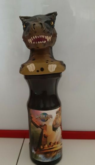 Vintage Universal Studios Bottle Jurassic Park