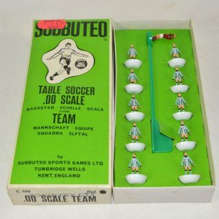 Vintage Subbuteo Soccer Coventry City Football Team Ref 194 - 1977 Boxed