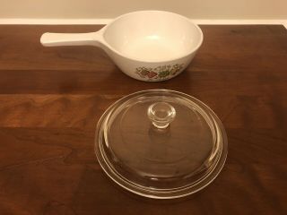 Corning Ware Spice of Life 1 Pint Sauce Pan With Lid 