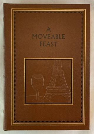 Easton Press Leather Ernest Hemingway A Moveable Feast