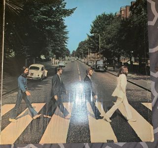 1969 Vintage The Beatles Abbey Road Record Album So - 383 Emi