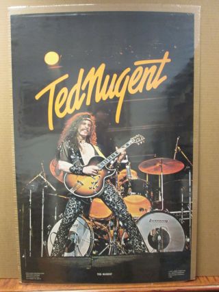 Ted Nugent 1978 Rock N Roll Orignal Vintage Poster 6211