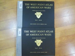 The West Point Atlas Of American Wars 1972 Volumes 1 And 2 Fifth Edition