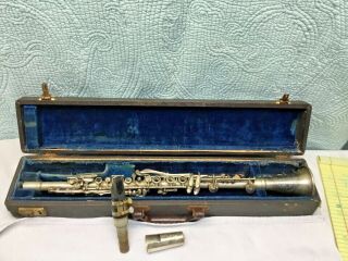 Vintage Regent Clarinet In Case Cleveland Ohio