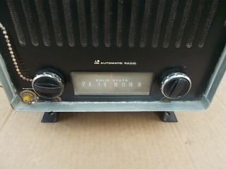 VINTAGE SOLID STATE AUTOMATIC TRACTOR RADIO,  FENDER MOUNT. 3