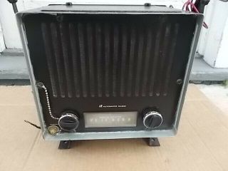 VINTAGE SOLID STATE AUTOMATIC TRACTOR RADIO,  FENDER MOUNT. 5