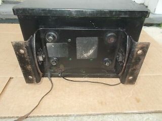 VINTAGE SOLID STATE AUTOMATIC TRACTOR RADIO,  FENDER MOUNT. 8