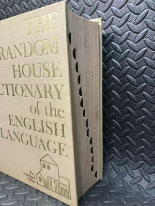 The Random House Dictionary of the English Language,  The Unabridged Edition 2