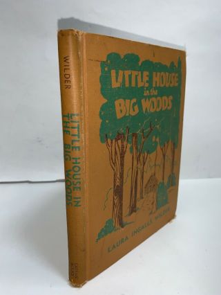 Little House in the Big Woods Laura Ingalls Wilder Helen Sewell 1932 HC 3