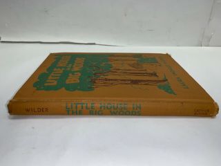 Little House in the Big Woods Laura Ingalls Wilder Helen Sewell 1932 HC 8