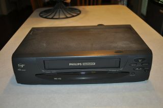 Phillips Magnavox Vrx240at22 Vcr Plus 4 Head Vhs Player Recorder