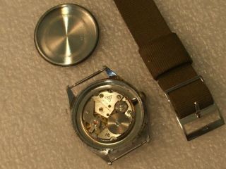 Vintage Military Type Watch,  Westclox,  Vietnam Era,  A - 201,  17 Jewels,  Running 3