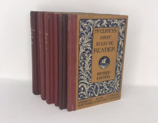 Mcguffey’s Eclectic Reader Revised Edition First Thru Sixth American Book Co.