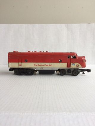 Vintage The Texas Special Engine Train O Gauge Mkt Katy Frisco Lines