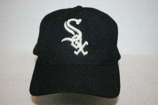 Vintage Mlb Chicago White Sox 100 Wool American Needle Snapback Hat Osfa
