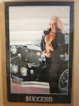 Vintage Success Hot Girl Poster Man Cave 10068