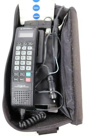 Vintage Motorola Cell Phone Car Mobile Brick Phone Case Model 2950 Cellcom 2