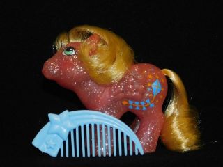 My Little Pony G1 Baby Firefly & Comb Vintage Sparkle Pegasus 1989 Hasbro Mlp