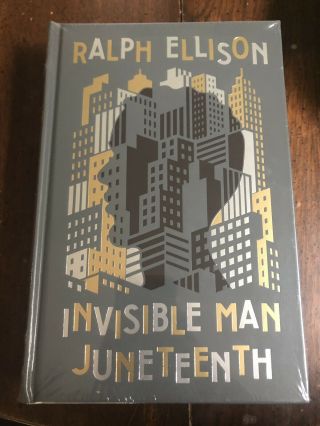 Invisible Man Juneteenth Ralph Ellison Hardcover Book