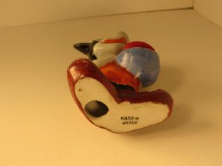 1930s 1940s Vintage MICKEY MOUSE Ceramic PIN CUSHION Made in Japan 3
