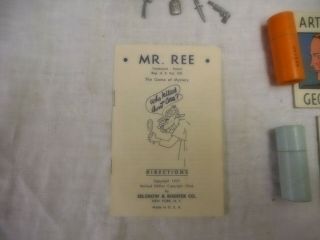 Vintage 1946 Mr.  Rhee Game - Selchow & Reighter 100 complete Great Shape 5