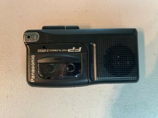 Vintage Panasonic Fp Rn - 202 Handheld Microcassette Voice Recorder Fully