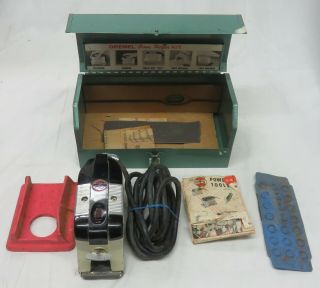 Vintage Dremel Home Helper Kit W/ Case - Sand Polish Body / Foot Massage -