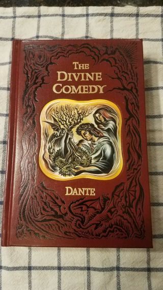The Divine Comedy By Dante Barnes & Noble Leather Bound Book