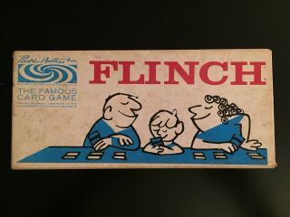 Vintage 1963 Flinch Card Game By Parker Brothers