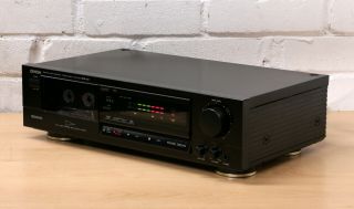 Denon Drm - 400 Vintage Analogue Hi - Fi Stereo Cassette Recorder Japan Dolby B/c