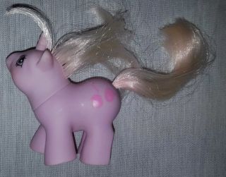 183 Vintage My Little Pony G1 Newborn Twin Unicorn Baby Sniffles (snookums)