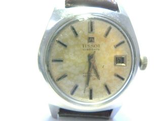 1970 ' s tissot visodate seastar T12 all steel automatic wind vintage watch 2
