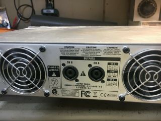 Behringer INUKE NU6000 Stereo power amp parts unit/will not power up 3