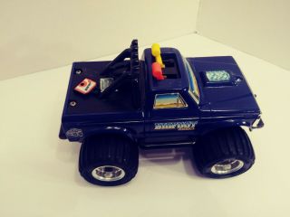 Vintage 1983 Playskool Bigfoot 4x4 Monster Truck 1/2 Key Runs Good Toy