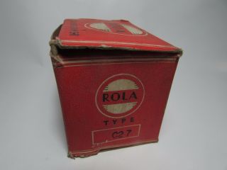 Vintage Old Stock Rola Transformer Type C27 Valve Radio Speaker Amp Parts