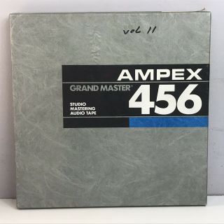 Ampex 456 Grand Master Reel Tape 1/4” X 2500’ 17311j 88307 Sargon Gabriel