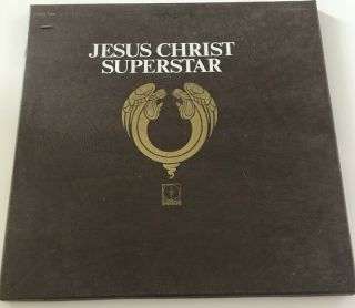 Vintage Jesus Christ Superstar 1970 A Rock Opera Vinyl Record Set Decca Records