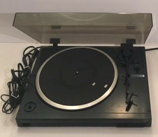 Kenwood Kd - 48f Automatic Turntable Stereo Vinyl Record Player W/ Cords -