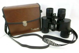Vintage Bushnell Sportview Wide Angle Insta - Focus Zoom Binoculars 7 X 35