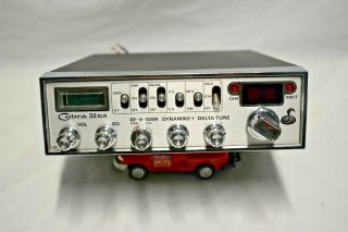 Vintage Cobra 32xlr 40 Channel Cb Radio W/ Microphone
