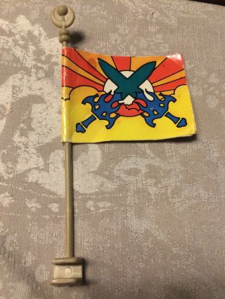 Flag Pole For Castle Grayskull He - Man Masters Of The Universe Vintage Motu 1982