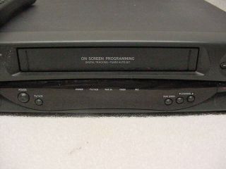 SYMPHONIC BY FUNAI VCR HAS REMOTE,  MODEL SE226D 3